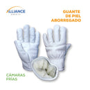 Guante de piel aborregado
