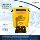 Lavaojos portátil de 14 galones