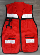 chaleco brigadista con leyenda combate contra incendios