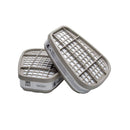 Cartucho intercambiable mod. 6002, para gases ácidos  3M.  Diseño tipo bayoneta mejora el campo de visión y equilibrio para usar en respiradores 6200 y 6800 Aprobación NIOSH