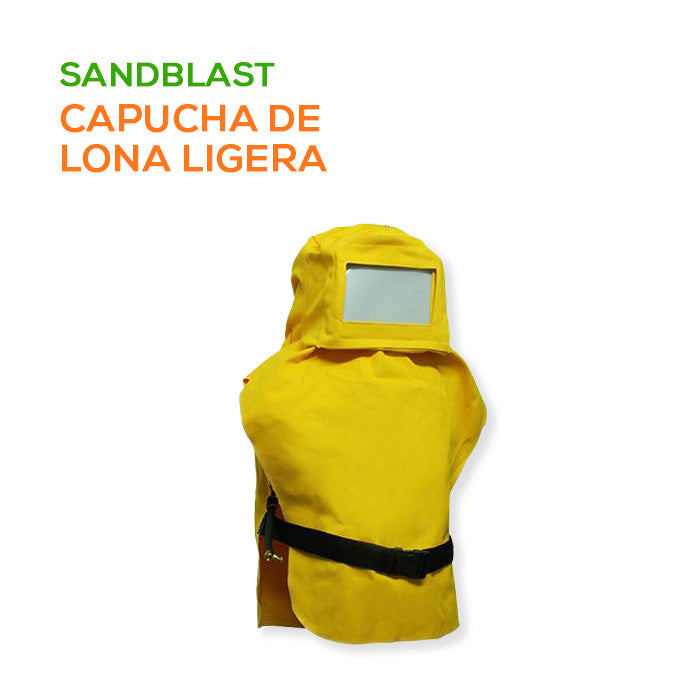 Capucha de Lona Ligera Serie CL para Operador de Sand blast