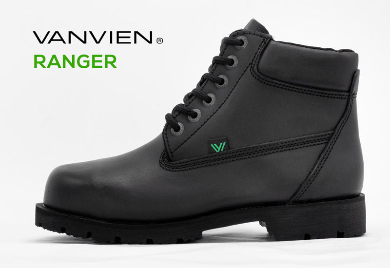 Calzado de seguridad Vanvien - Borceguí RANGER con casquillo de acero antioxidante
