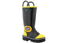 Bota para bombero profesional Marca Croydon Fire Filtrex.