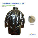 Chamarra aluminizada con forro Nomex (espalda)