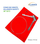 Cono de viento de 18 pulgadas (18") - Kit de manga y herraje