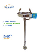 Lavaojos de Columna en Acero Inoxidable, Alliance Safety AS-220