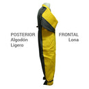 Overol de Lona para Operador de Equipos de Sand blast Mod. OV-1L