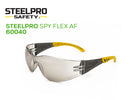 Lentes Steelpro Spy Flex AF - Mod. 60040.  Modelo clásico, ultraliviano de policarbonato. Su diseño tiene patillas de goma hipoalergénica que evitan el deslizamiento y proporcionan un mayor descanso.
