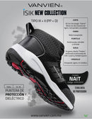 Calzado de seguridad Vanvien tipo tenis  - ISIK NAIT
