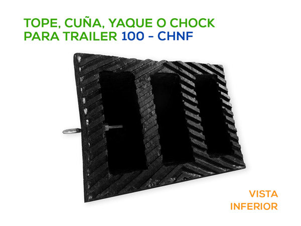 Tope, Cuña o Chock para Trailer 100-CHNF