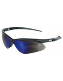 Lente nemesis mica azul tipo espejo 